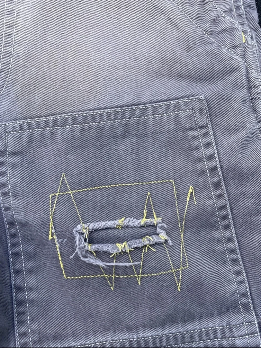 The Children's Place Charcoal Gray Patch Pocket Overalls